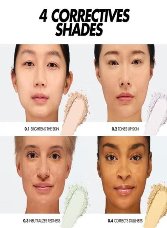 ميك اب فور ايفر بودرة تثبيت المكياج HD Skin من ميك أب فور إيفر للتحكم في لمعان البشرة وإخفاء عيوبها، 0.63 أونصة - درجة اللون 2.1 متوسطة محايدة - للبشرة المتوسطة ذات درجات لونية محايدة إلى ذهبية - Image 4