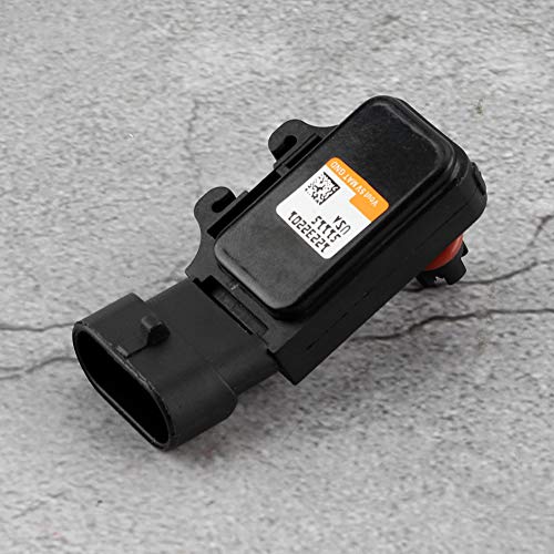 EVGATSAUTO MAP Sensor, ABS Manifold Absolute Pressure Sensor Manifold Absolute Pressure 12232201 for Vehicle - Image 1