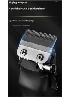 CHIGO Transfer Cover Hair Cut Machine Barber Use Professional Hair Clipper Trimmer Silver  - Image 2