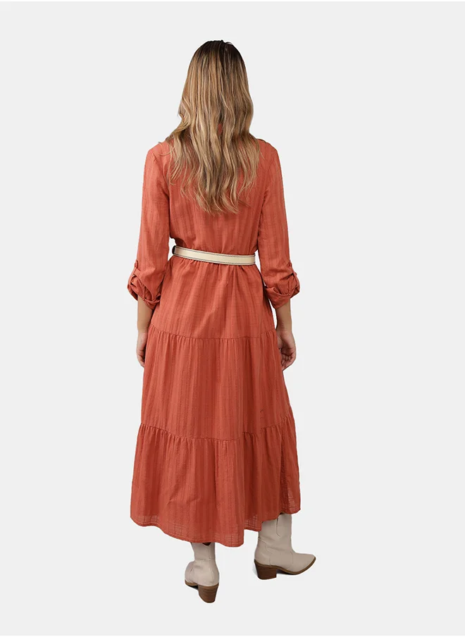 امريكان ايجل AE Waist tie Shirt Dress