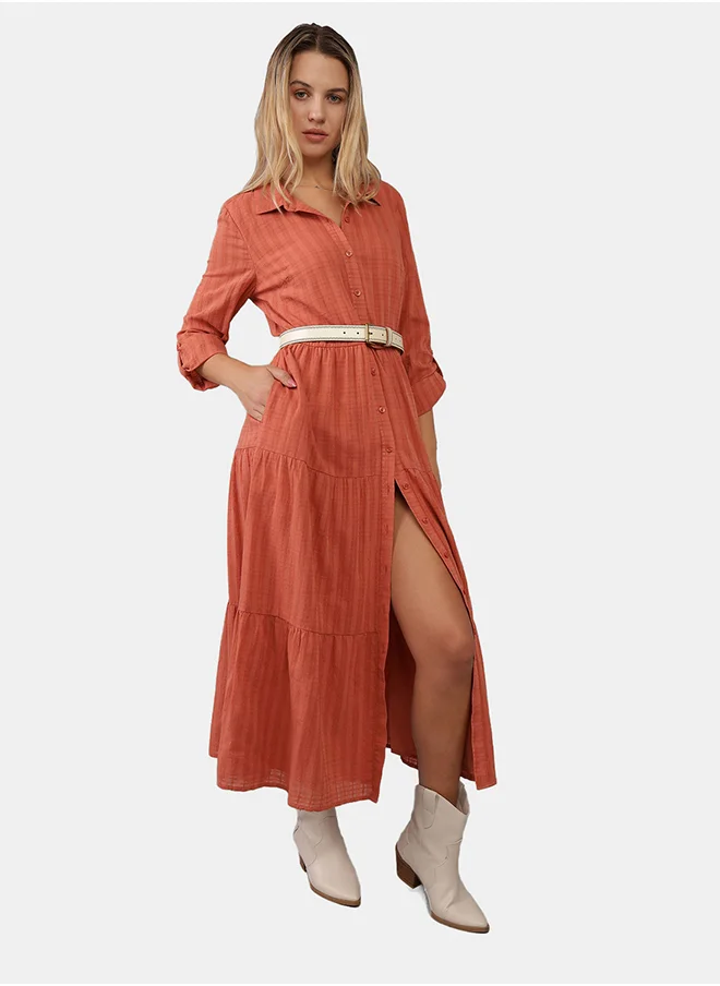 امريكان ايجل AE Waist tie Shirt Dress