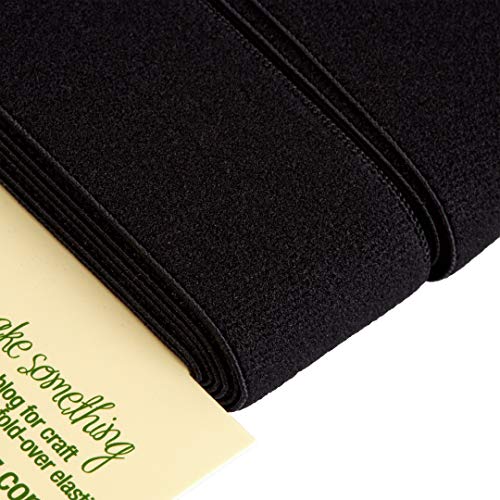 Dritz Fold-Over Elastic 1'X7yd-Black - Image 4