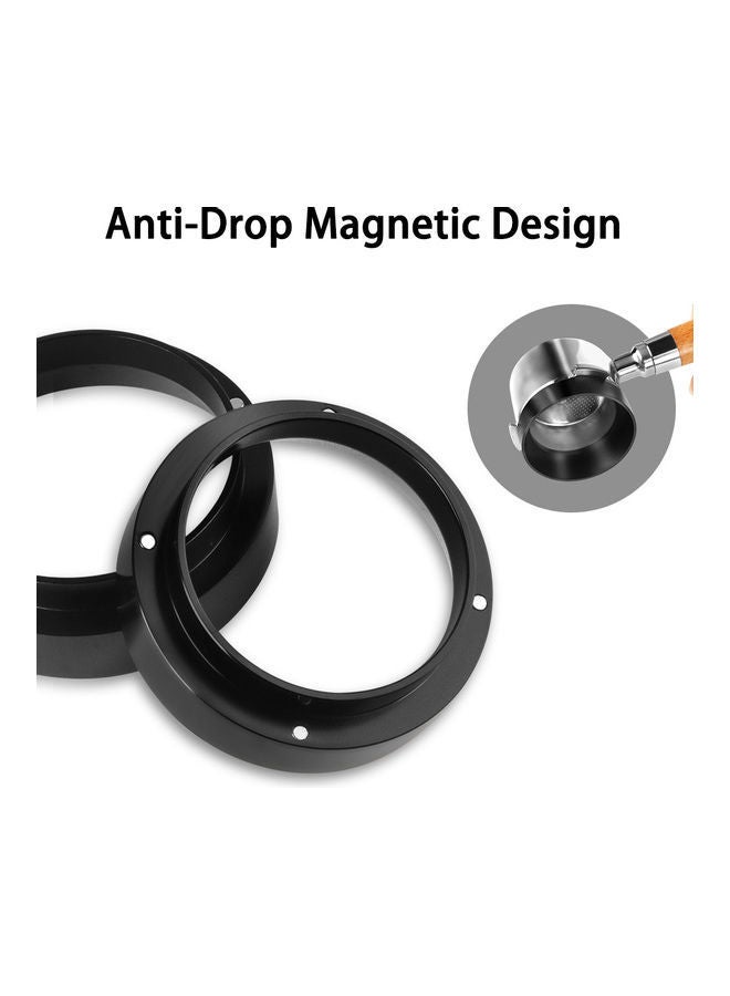 NIBEMINENT Espresso Coffee Machine With Magnetic Anti-Shedding Powder Filling Cloth Gold 6x6x6cm  - Image 3