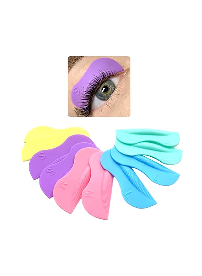 IOLITE 10-Pieces Eyelash Perming Curler Perm Pad Reusable Eyelash Perm Silicone Pads, Lift Rods Makeup Beauty Tool - GJD15 - Image 4