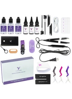 V Light Hair Extensions Kit Machine set VLight Extension Machine VLight Extension Remover Machine VLight Glue 20g  3 Wig Extension Comb  2 v Light Glue Remover Solution 20ml  3