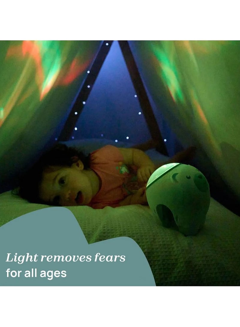 Chicco Polar Bear Projector Light - Pink , 0M , Northern Lights Effect, 30 Min Classical Music/Nature Sounds, 2 Levels - Image 2