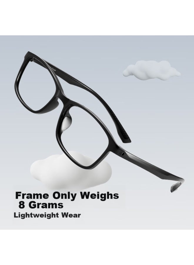 Pulais Reading Gl For Women, Imported Anti-blue Light High-definition Fashionable Portable Presbyopic Gl For Men 8092, Brown 250 Degrees - Image 2
