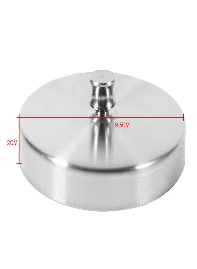 Lazmin Hamburger Presses, Stainless Steel Heavy Duty Stuffed Hamburger Meat Beef Press Patty Maker Kitchen Tools, Makes 4 1/2" Patties, 1/4lb to 3/4lb - Image 5