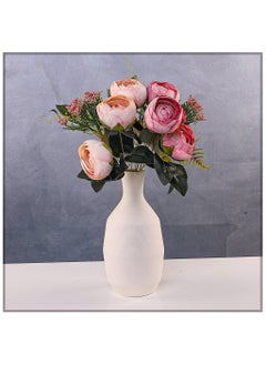 Yatai Artificial Silk Cabbage Rose Bunch  - Image 1