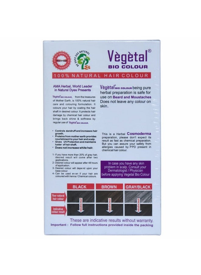 Vegetal Bio Colour (Dark Brown 25 G) - Image 2