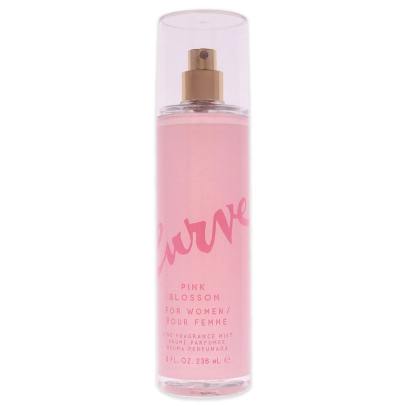 Curve Women's Perfume Fragrance Mist, Casual Day or Night Scent, Pink Blossom, 8 Fl Oz - Image 1