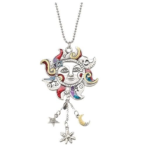 GANZ 1 X Celestial Sun Hand-Painted Car Charm Ornament - Image 4