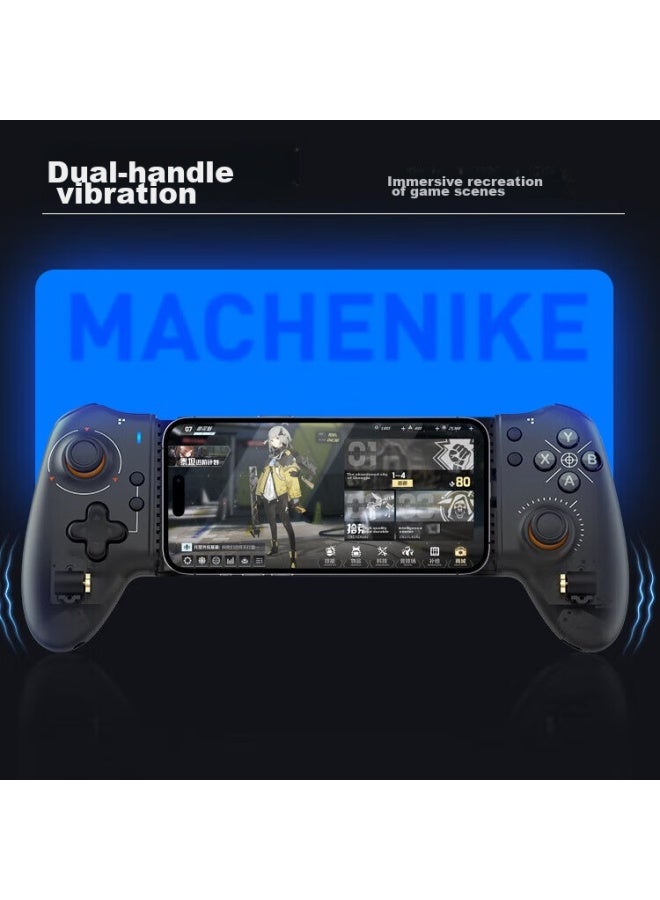 MACHENIKE Machenike Gp5 Wired Bluetooth Mobile Game Controller, Extendable Gamepad, Gaming Controller For Android Switch, Apple Ios, Genshin Impact, Arknights, Dnf, Gray  - Image 3