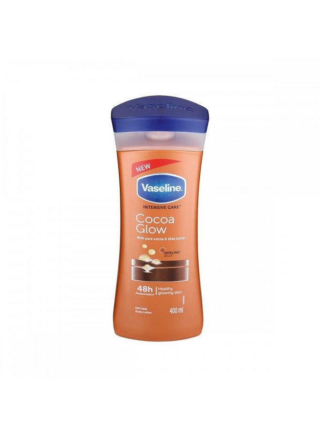 Vaseline 1 Intensive Care Cocoa Glow Body Lotion, 400Ml - Image 1
