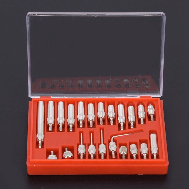 Dial Indicator Point Set 22-Piece High Strength Hardness Tips - Wear-Resistant Dial Gauge Pointed Tip Set for Most Dial Indicators - Image 4