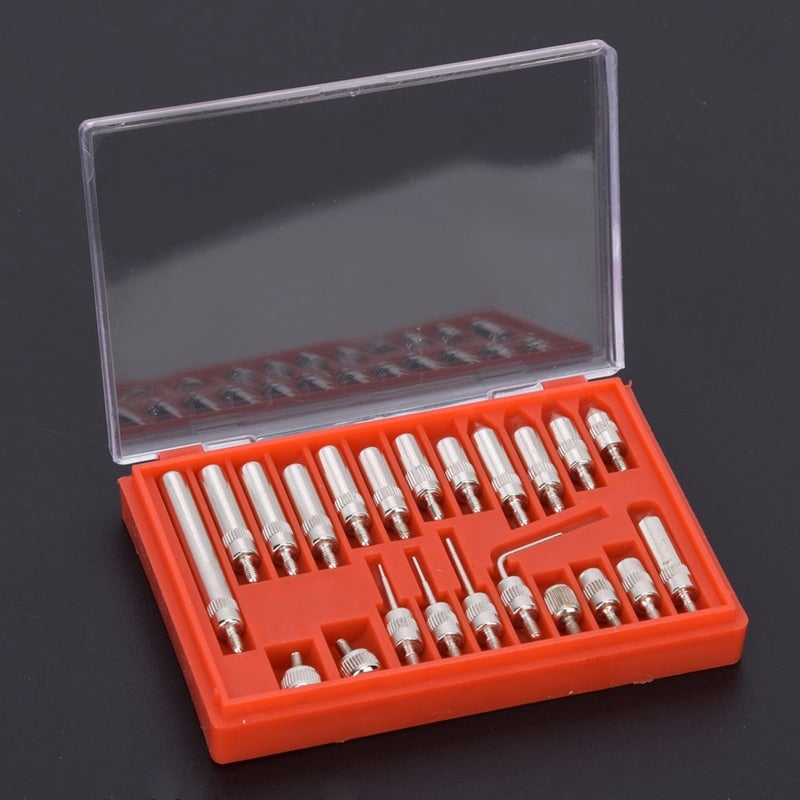 Dial Indicator Point Set 22-Piece High Strength Hardness Tips - Wear-Resistant Dial Gauge Pointed Tip Set for Most Dial Indicators - Image 5