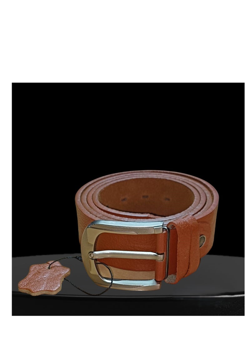 Generic - Men's Leather Belt  Elegant Design that Adds a Touch of Elegance to your Look - 125CM - Image 1