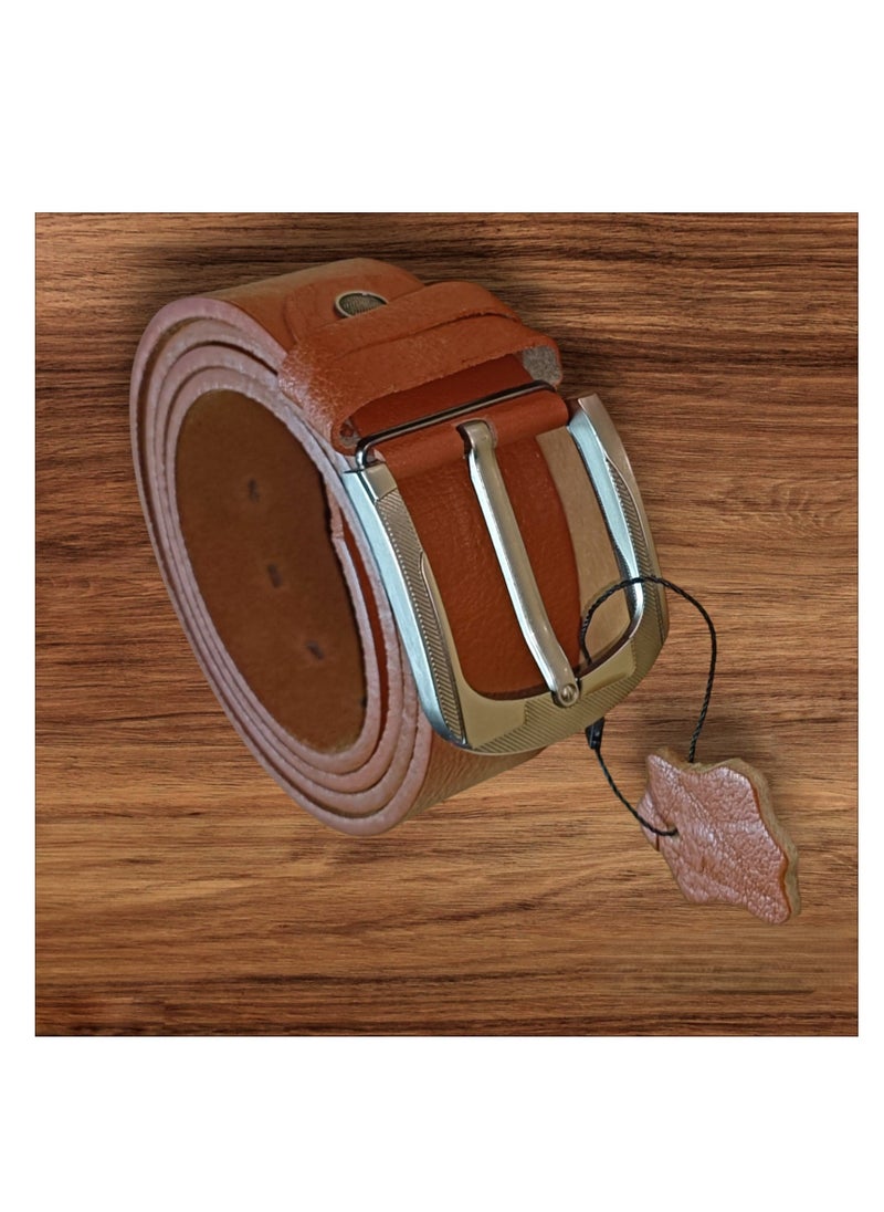 Generic - Men's Leather Belt  Elegant Design that Adds a Touch of Elegance to your Look - 125CM - Image 1