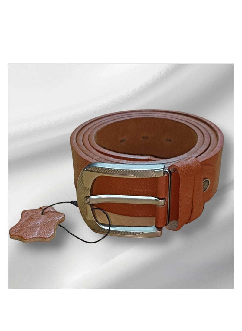 Generic - Men's Leather Belt  Elegant Design that Adds a Touch of Elegance to your Look - 125CM - Image 1