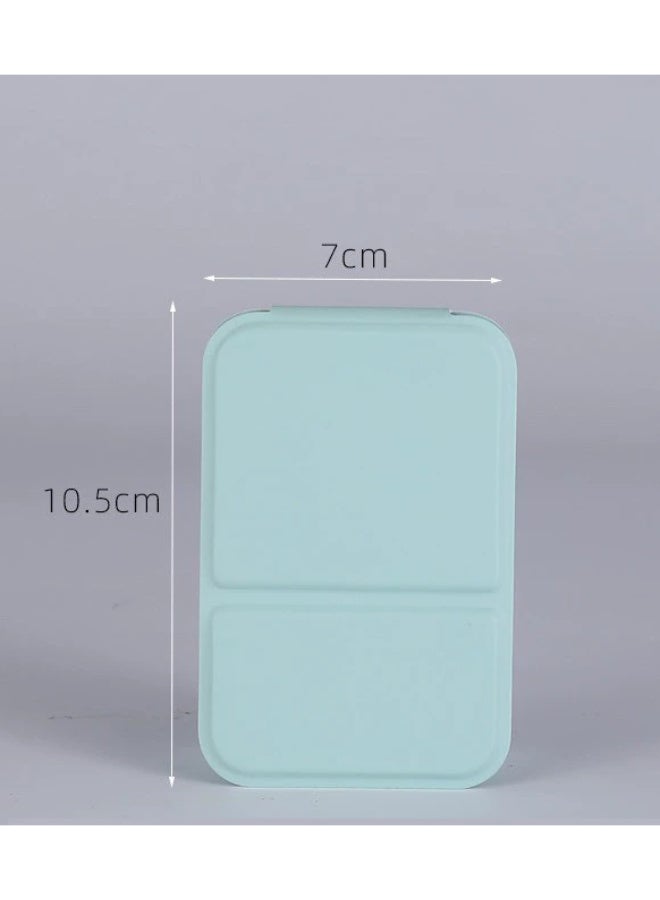 NAME Pocket Mirror, Portable Folding Compact Makeup Mirror for Quick Touch-ups on the Go (Green) - Image 3