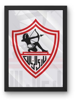 Zamalek SC frame black 30x40 