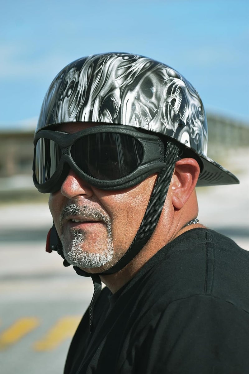 Global Vision Big Ben Goggles - 3 Pairs with Clear, Smoke, and Yellow Lenses - Image 3