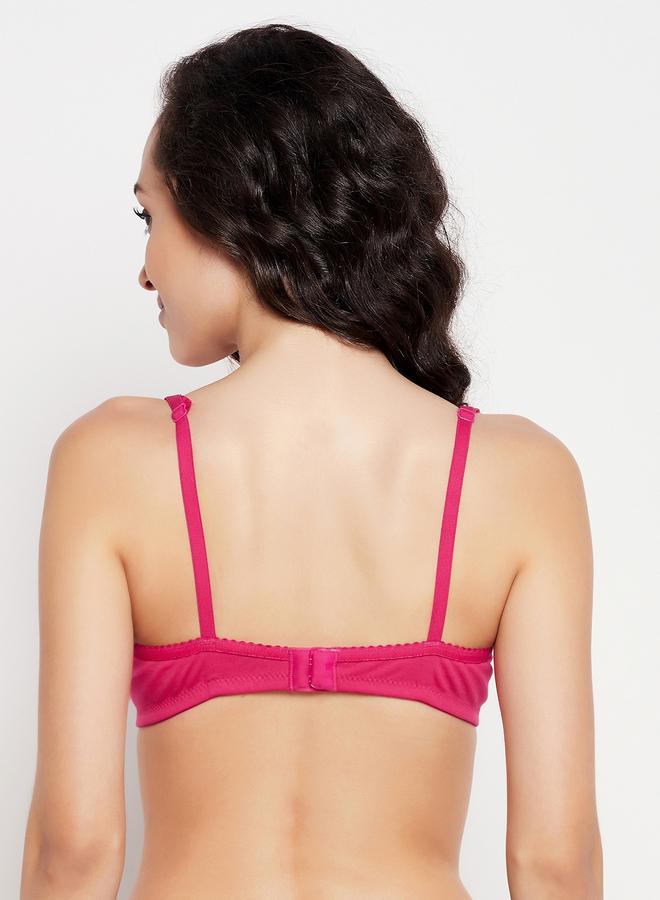 Clovia Pack of 2 - Lace Non-Padded Non-Wired Full Cup Bra - Image 2