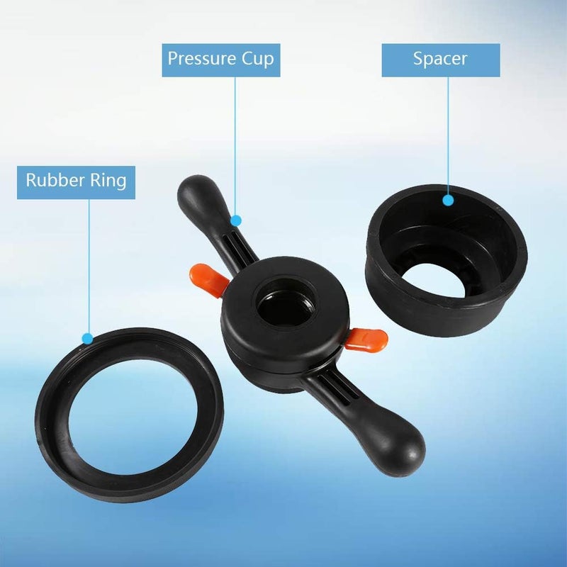 VGEBY Quick Release Speedy Wing Nut Wheel Balancer Tyre Changer Tool (Size : Inner Dimeter 40mm Pitch 4mm) Wheel Balancer Cone Tire Machine Parts - Image 3