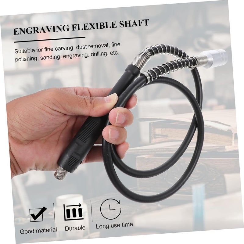 NUOBESTY 1Set Engraving Extension Shaft Flexible Drill Extension Line for Power Tools Easy Installation for Fine Carving Polishing and Drilling Hard to Reach Areas - Image 2