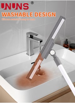 Multifunction Magic Broom,Silicone Floor Squeegee Broom,Rubber Squeegee Sweeping Tool,4 in 1 Floor Scraping Sweeper Wiper For Bathroom,Shower,Kitchen Pet Hair Fur Marble Tile Glass Cleaning,Grey - pzsku/ZBB694B2A064779AD5CFFZ/45/_/1732326854/f09be797-2831-4d0c-9524-c370514f1957