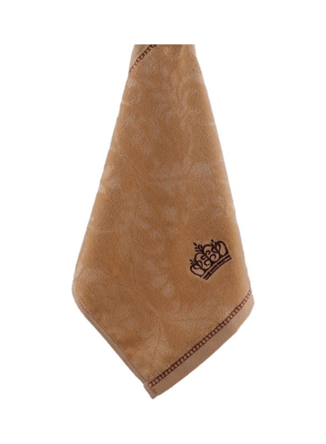 oem Soft Cotton Face Towel Brown 5X5X5cm