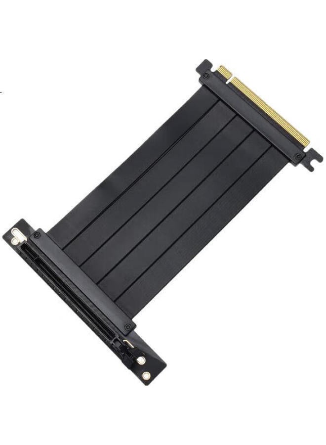 Linkstone Liantuo Pcie 4.0 Graphics Card Extension Cable 20Cm Adapter, Compatible With Pcie 3.0 X16 Extension Cable, Vertical 90-Degree Angle, Universal For Vertical Installation, Suitable For 4090 Graphics Card - Image 1
