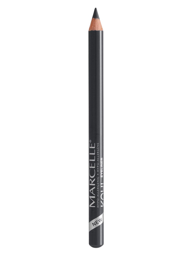 Marcelle Kohl Eyeliner Smoke Eye Pencil LongLasting Waterproof Intense Colour FragranceFree Hypoallergenic Recognized by CDA CrueltyFree 004 Oz