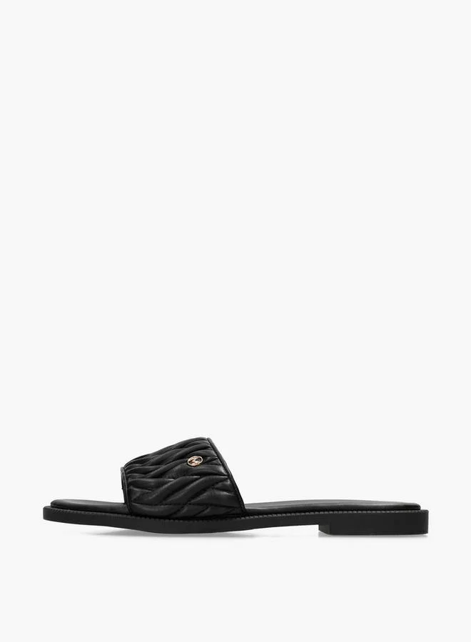 MEXX BLACK Women Tulla Zumo Slip-On Sandals for Women | Best Price UAE