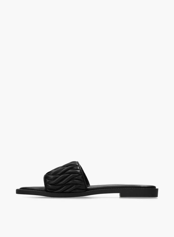 MEXX BLACK Women Tulla Zumo Slip-On Sandals for Women | Best Price UAE