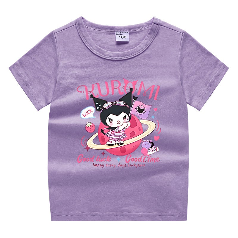 2023 New Children'S Clothing Children'S Summer Short-Sleeved T-Shirt Boys And Girls Cotton Bottoming Shirt Baby Half-Sleeved T-Shirt Children'S Top - Image 5