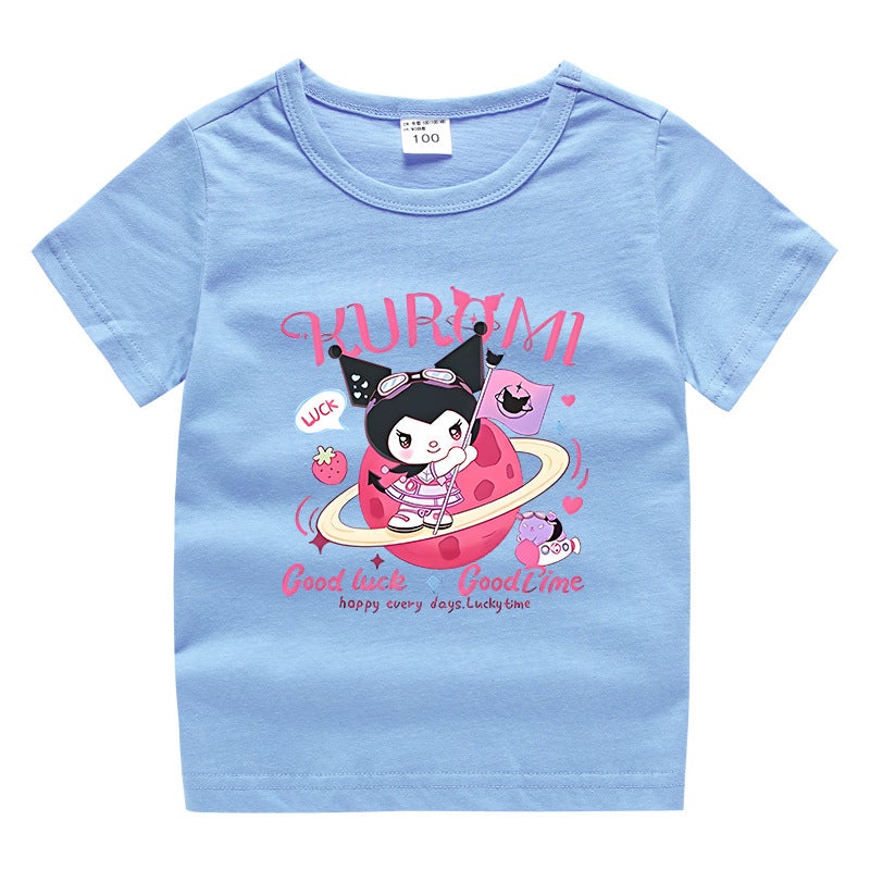 2023 New Children'S Clothing Children'S Summer Short-Sleeved T-Shirt Boys And Girls Cotton Bottoming Shirt Baby Half-Sleeved T-Shirt Children'S Top - Image 3