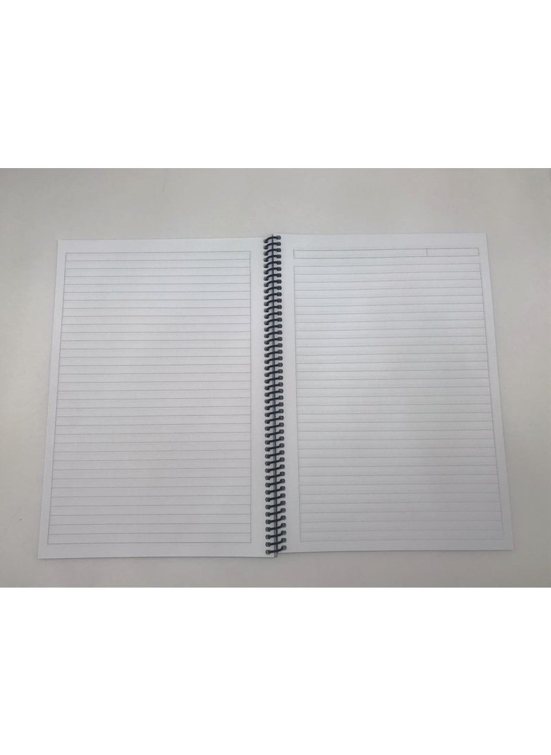 Gıpta Eco Sp. pp. Container. Notebook A4 120 pp. Striped (2035)  - Image 2
