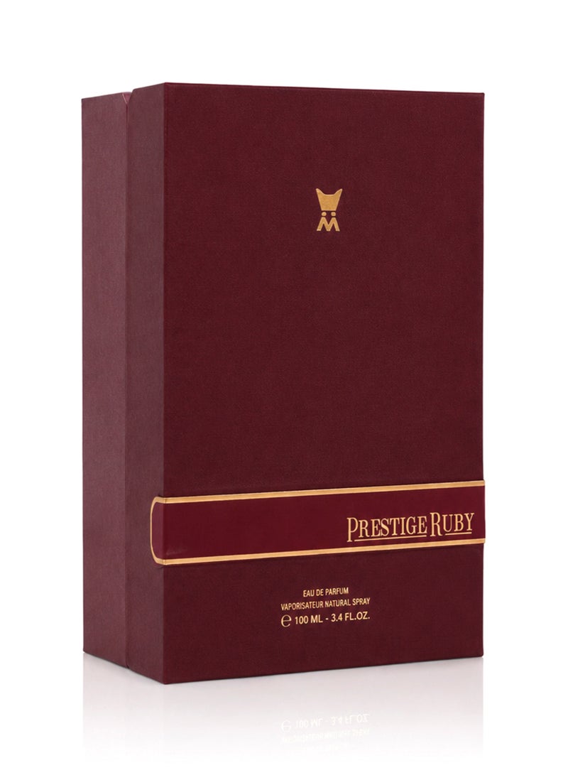 الماجد للعود عطر بريستيج روبي الفاخر أو دو بارفان 100 مل | عطر يدوم طويلاً للرجال والنساء - Image 4