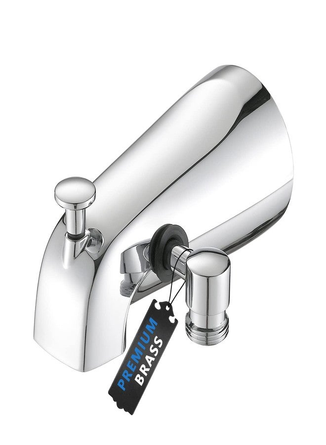 PROOX All Metal Tub Spout with Diverter Chrome, Diverter Tub Spout for Hand Shower - Image 1