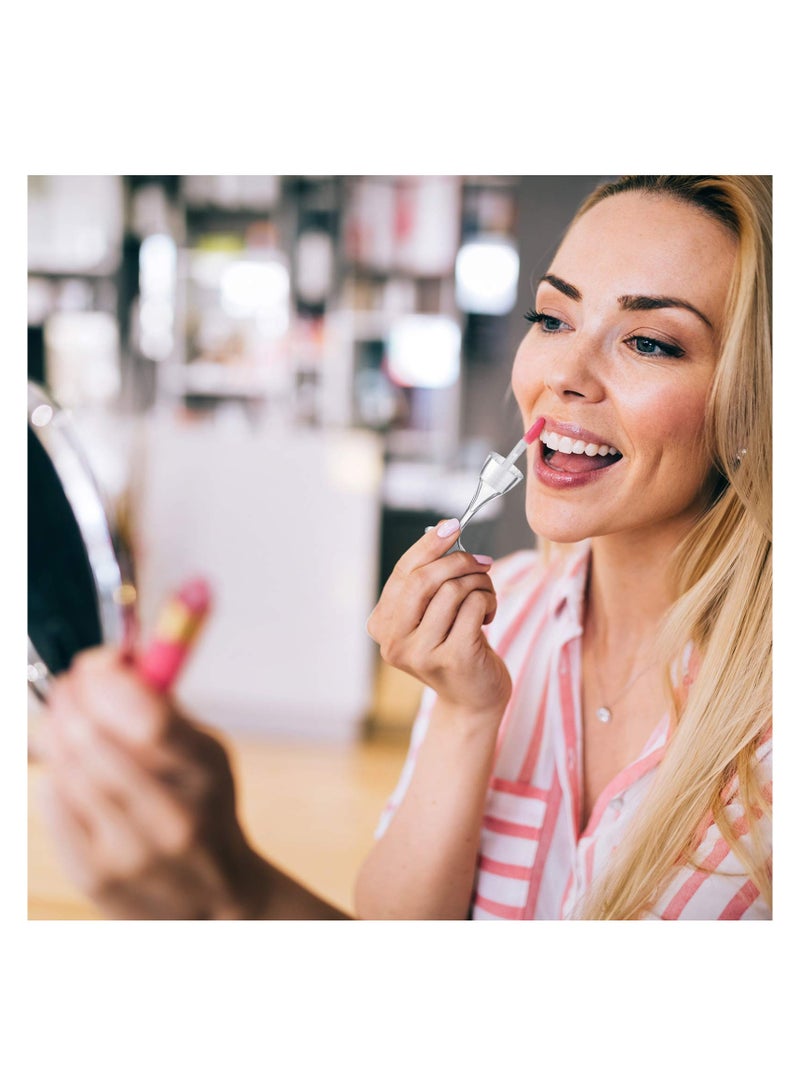 KASTWAVE 20 Pcs Lip Gloss Tubes, 8 ml/ 0.27 oz  Mini Shaped Empty Lip Gloss Tube Lip Balm Containers Refillable Bottles Lip Glaze Container for Women Girls (Transparent) - Image 2