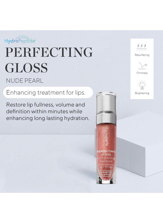 HydroPeptide - Perfecting Gloss Lip Enhancing Treatment Long Lasting Volume And Hydration Nude Pearl 0.17 Ounce - Image 1