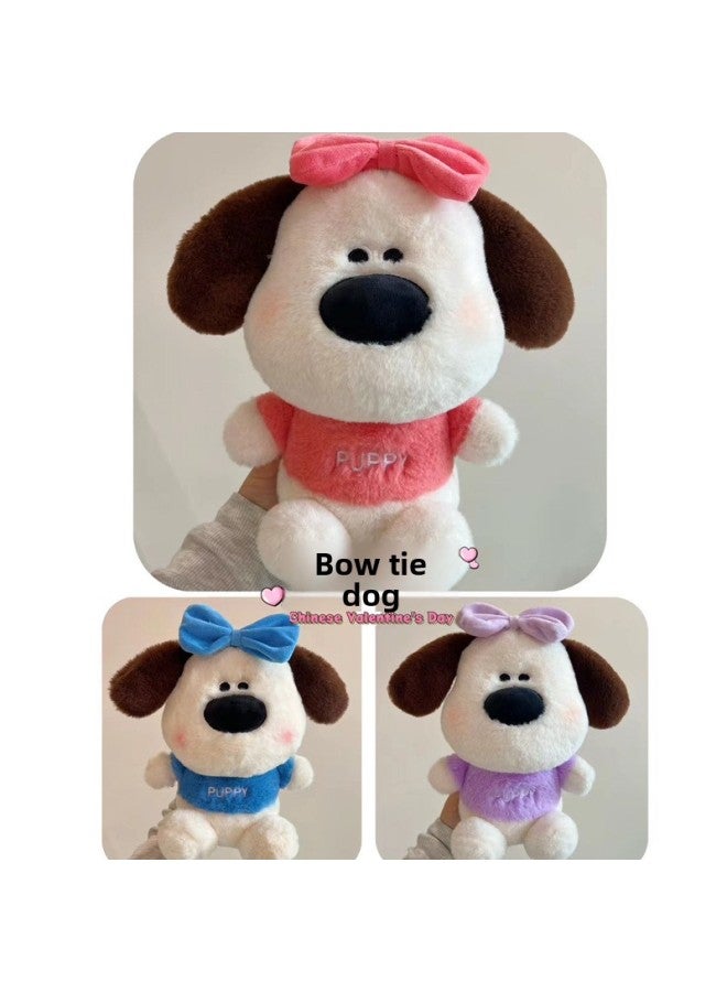 Kappi Bala Small Size Plush Toy Manufacturers 8 Inch Doll Grabbing Machine Doll Wedding Throwing Doll Gifts-Specifications:bow Tie Dog-color:Boutique 20- 25cm (single Price, Color Mix And Match) - Image 1