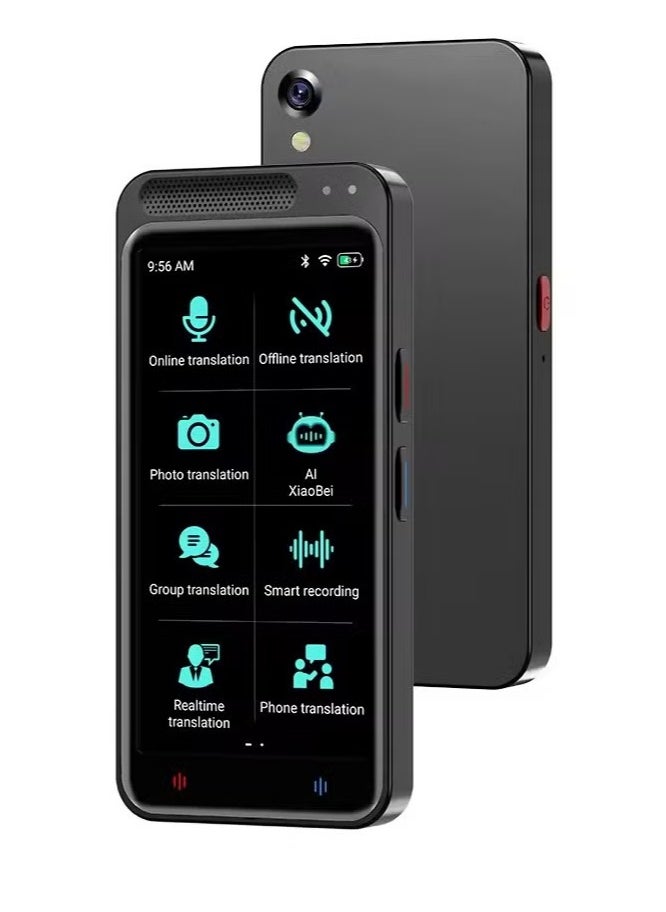 ELTRAZONE - AI Intelligent Voice Translator 138 Languages Simultaneous Translation, Real-Time Voice Recognition, Perfect for Travel, Learning, and Business Communication - Image 1
