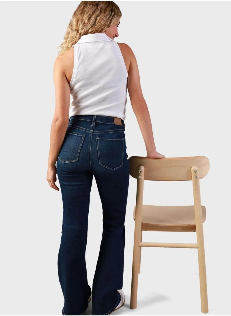 American Eagle High Waist Flared Jeans