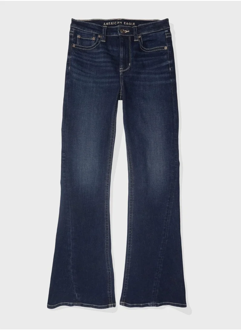 American Eagle High Waist Flared Jeans