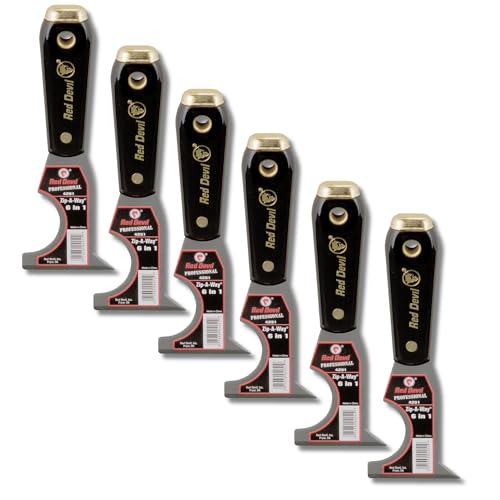 Red Devil 4251 6in1 Painters Tool 25 Black Pack of 6 - Image 1