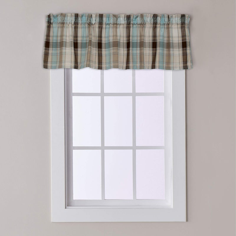 SKL Home by Saturday Knight Ltd. Cooper Valance, Blue, 58 inches x 13 inches - Image 1