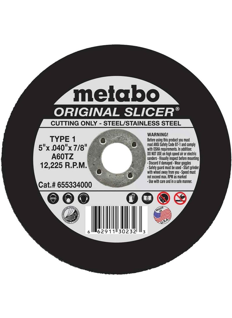 Metabo Metabo Slicer Cut Off Wheel 5 X 040 Pkg  50 