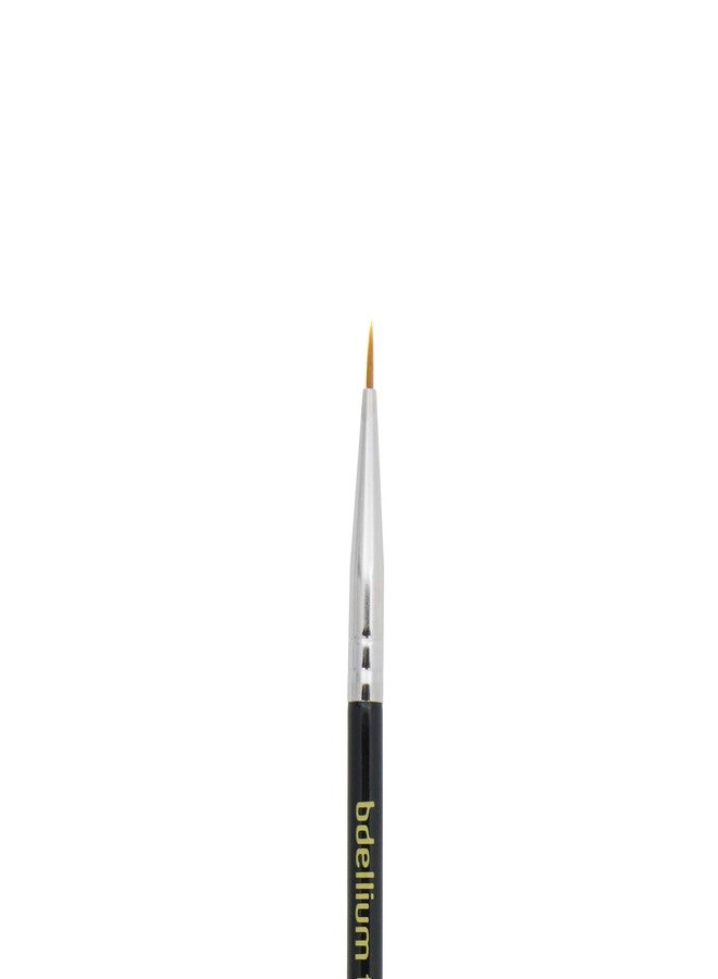 Bdellium Tools Professional Makeup Brush - Maestro Series 706 Fine Point Eyeliner - With Soft Synthetic Fibers, For Lining the Eyes (Black, 1pc) - Image 2